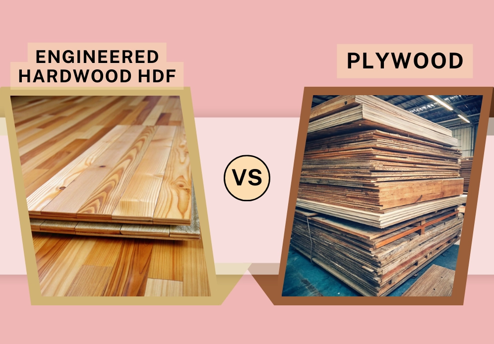 engineered hardwood hdf vs plywood