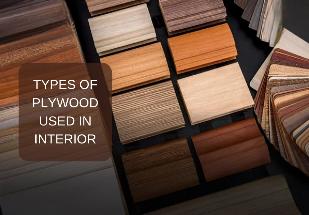 types of plywood used in interior