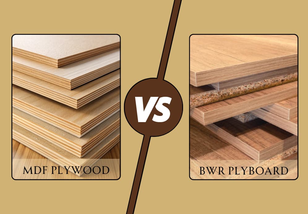 MDF VS BWR Plywwod