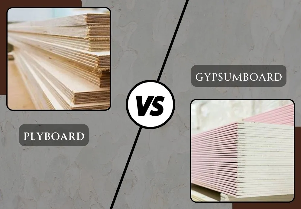 Plyboard vs Gypsum Board