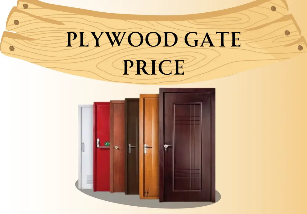 plywood gate price