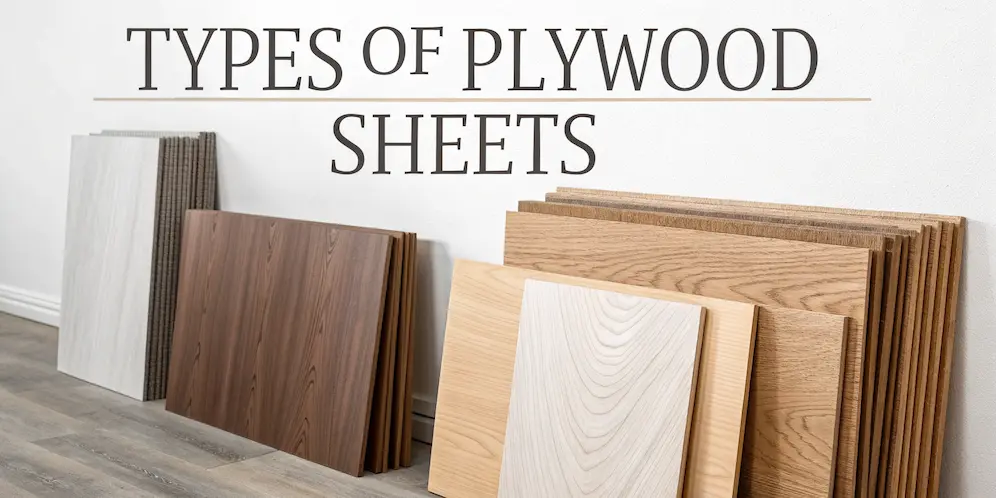 types of plywood sheets