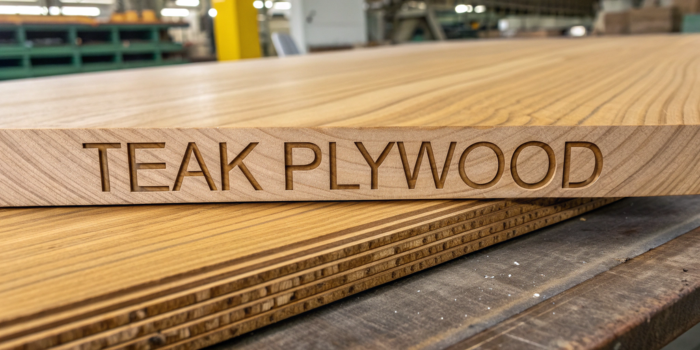 Teak plywood