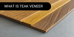 Teak veneer