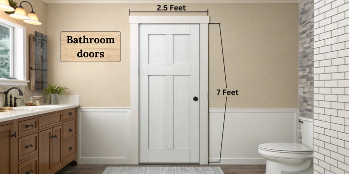 Bathroom doors