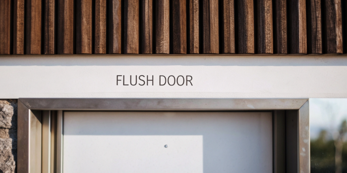 flush door