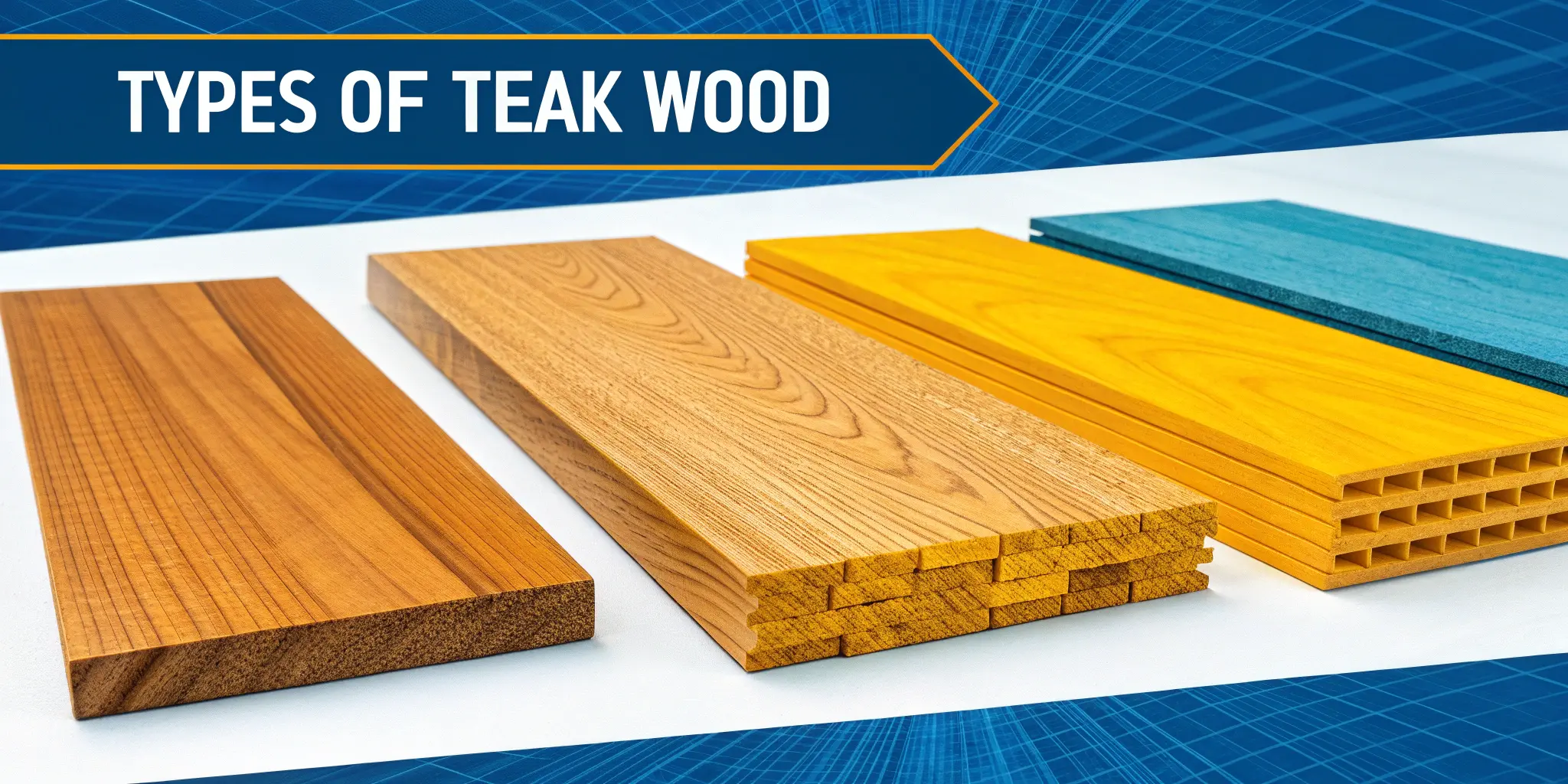 types of teak wood