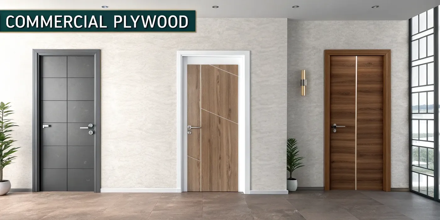 Commercial plywood for doors
