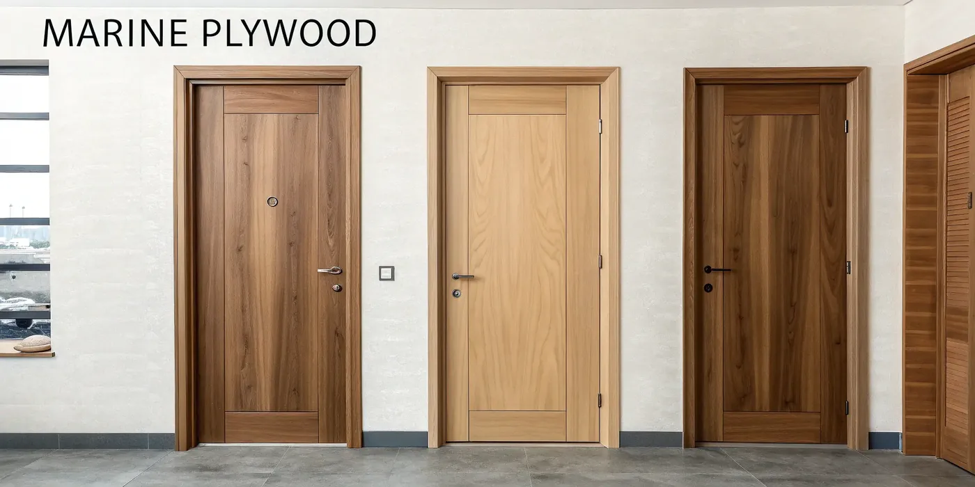 Marine plywood for doors